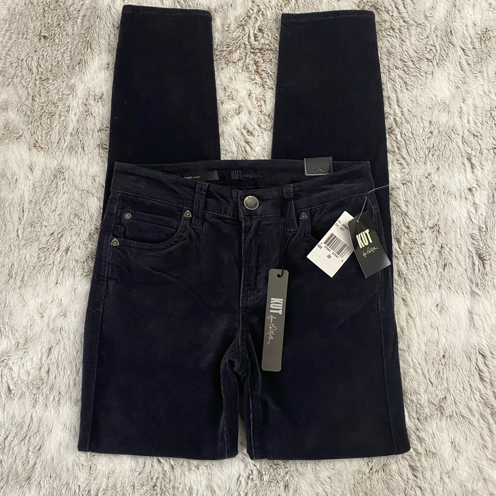 Kut from the Kloth Women's Skinny Jeans - Deep Indigo